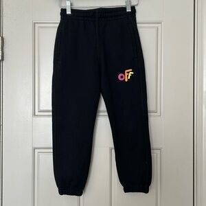 Kids Off White Joggers size 6